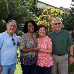 Returning 33 Years Later Palks visiting Antonio and Marilene of Peixinhos church (24May18)